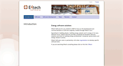 Desktop Screenshot of e4tech-software.com